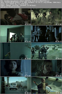 Zombie Apocalypse Movie Screen