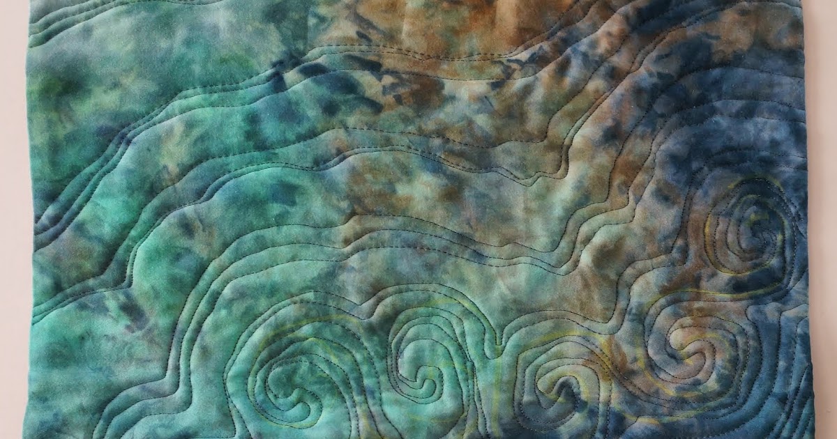 Ginger Wilson Painted art quilts