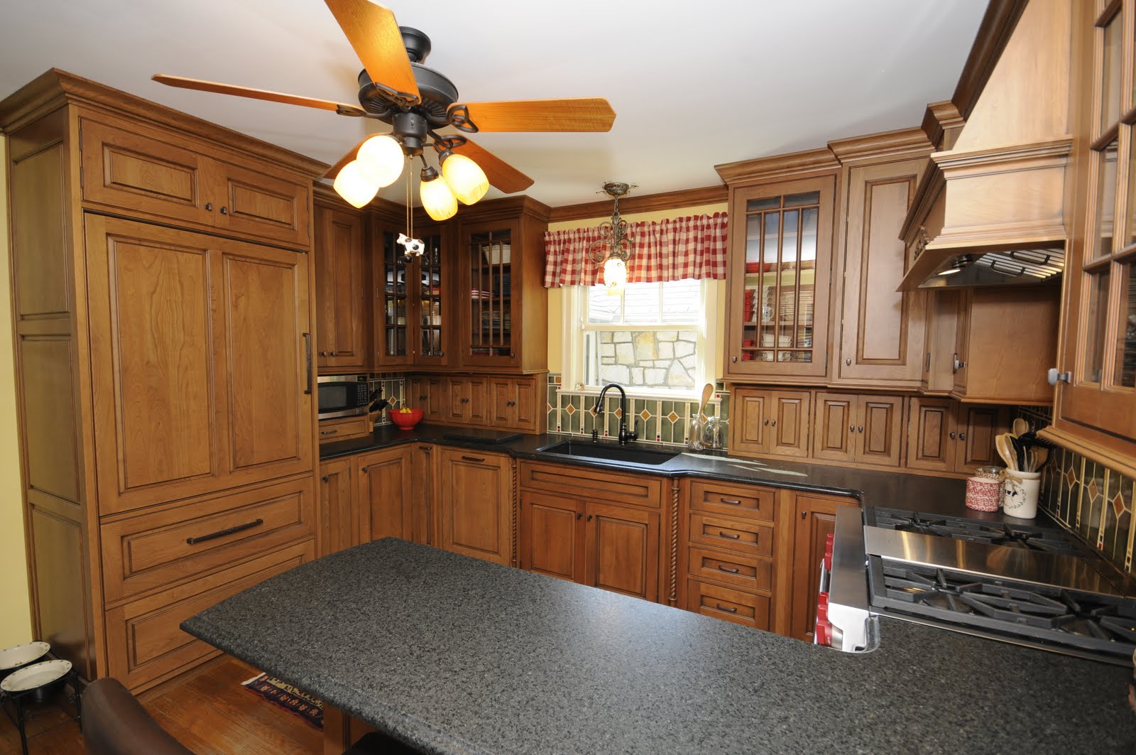 Cherry Hill Inset Cherry Kitchen Just Finished