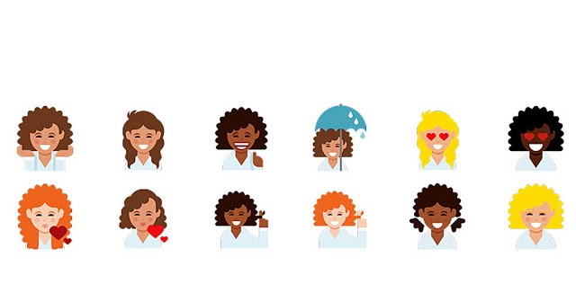 Beauty in New York City: Dove Launches Curly Hair Emojis ...