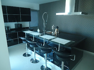 heynez cocinas modernas: Cocina cristal