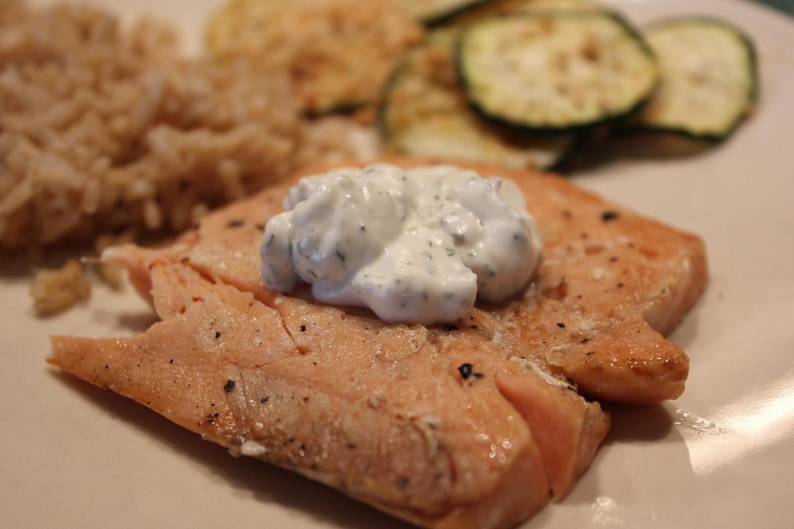 The Busy Moms' Recipe Box Salmon and Dill Sauce