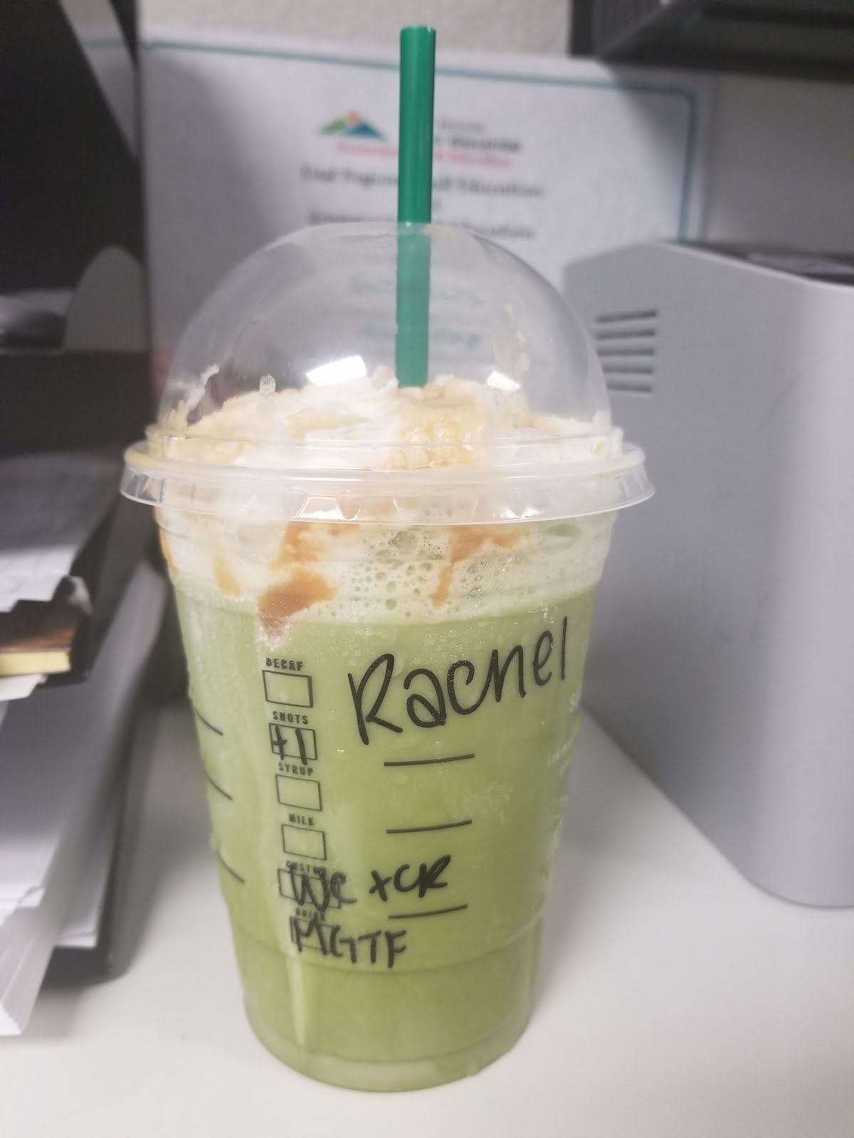 Green Tea Frappucino