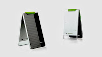 solar powered cell phone produced by Chinese telecommunications company solar powered cell phone