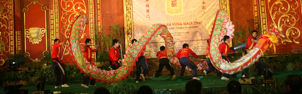 ksatria barongsai lion and dragon dance surabaya