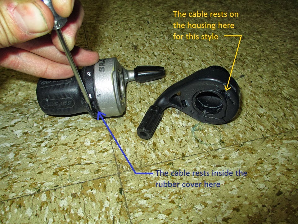 Bike Repair and Other Stories Gripshift Cable Installation