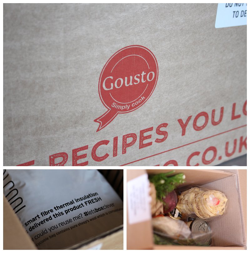 The Gousto Box! Oh Gosh Blog Em