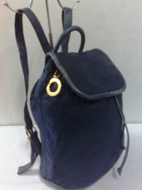 celine blue backpack  