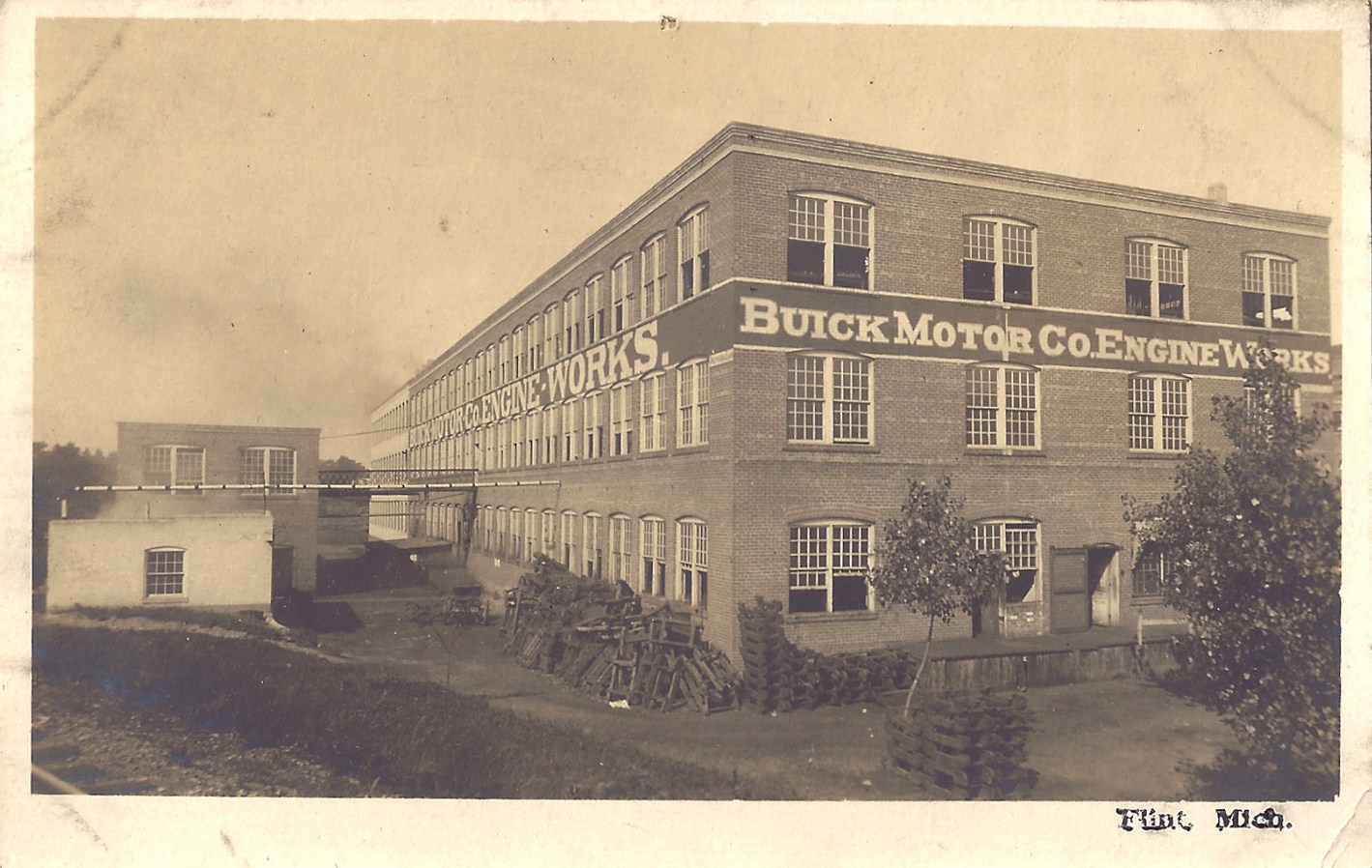 All Things Buick First Buick Plant In Flint.