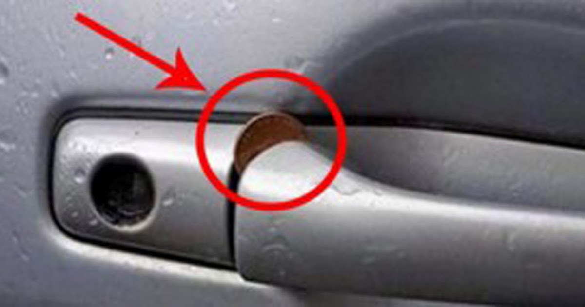 Careful if you see THIS in your car door then pay attention! You car