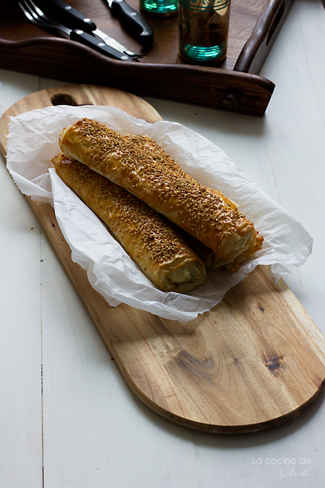 Borek De Puerro Y Ricotta
