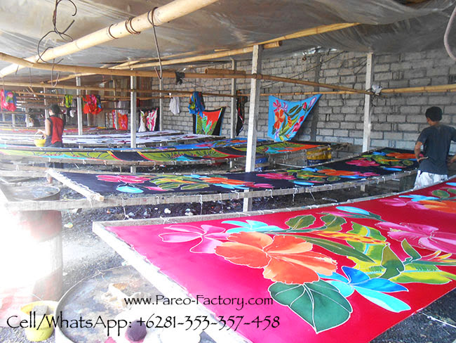 Sarongs Factory in Bali