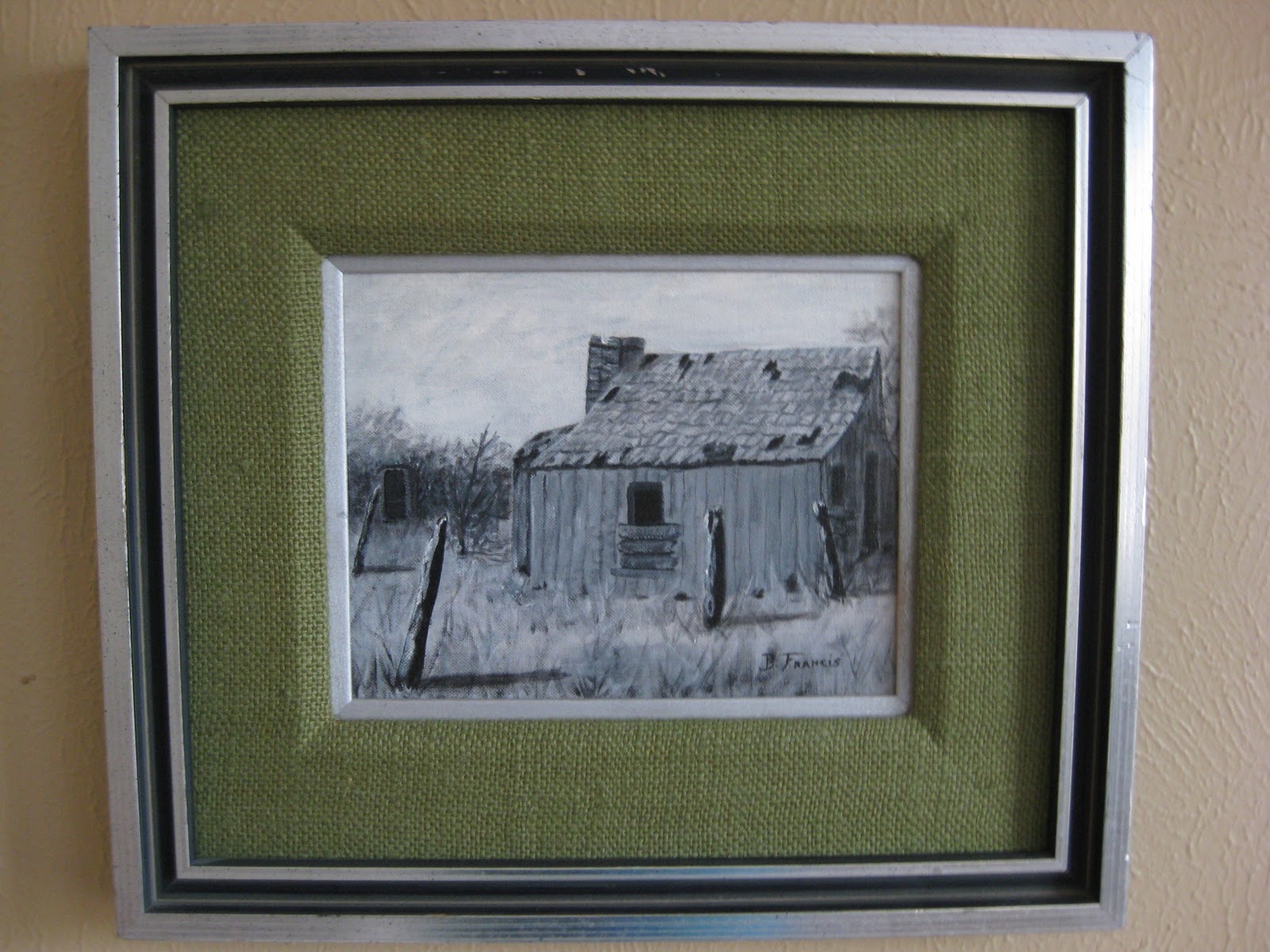 Kiwi in Texas Original Art from Goodwill