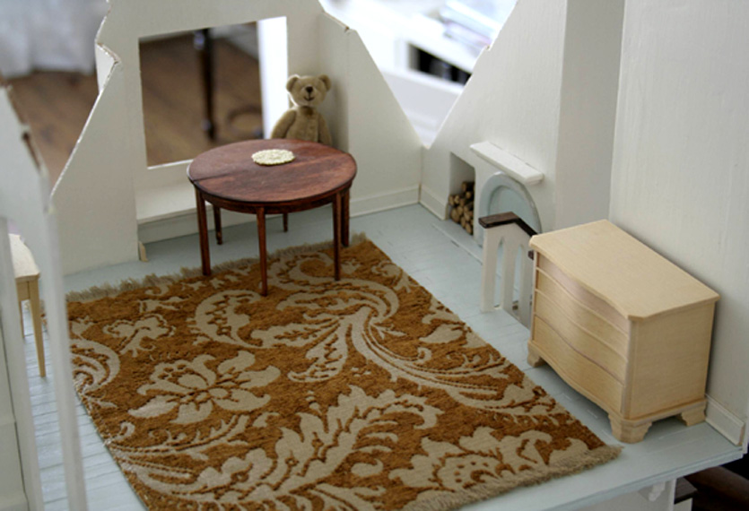handmade dollhouse rugs