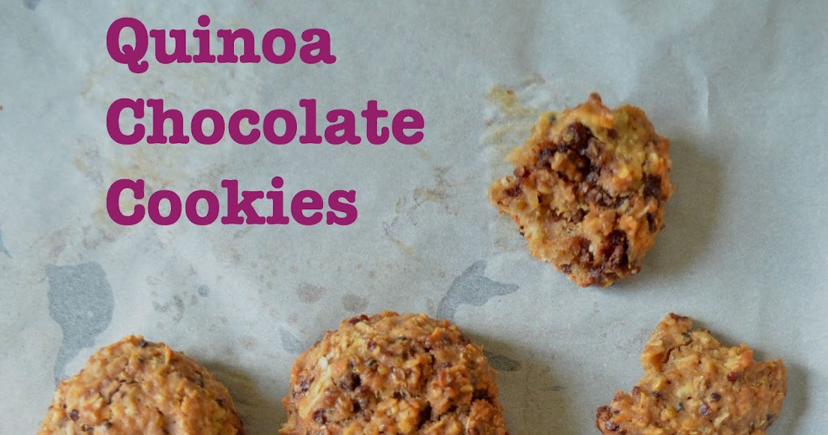 Dishing With Divya Quinoa Chocolate Cookies