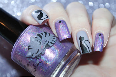 Cat Nail Art