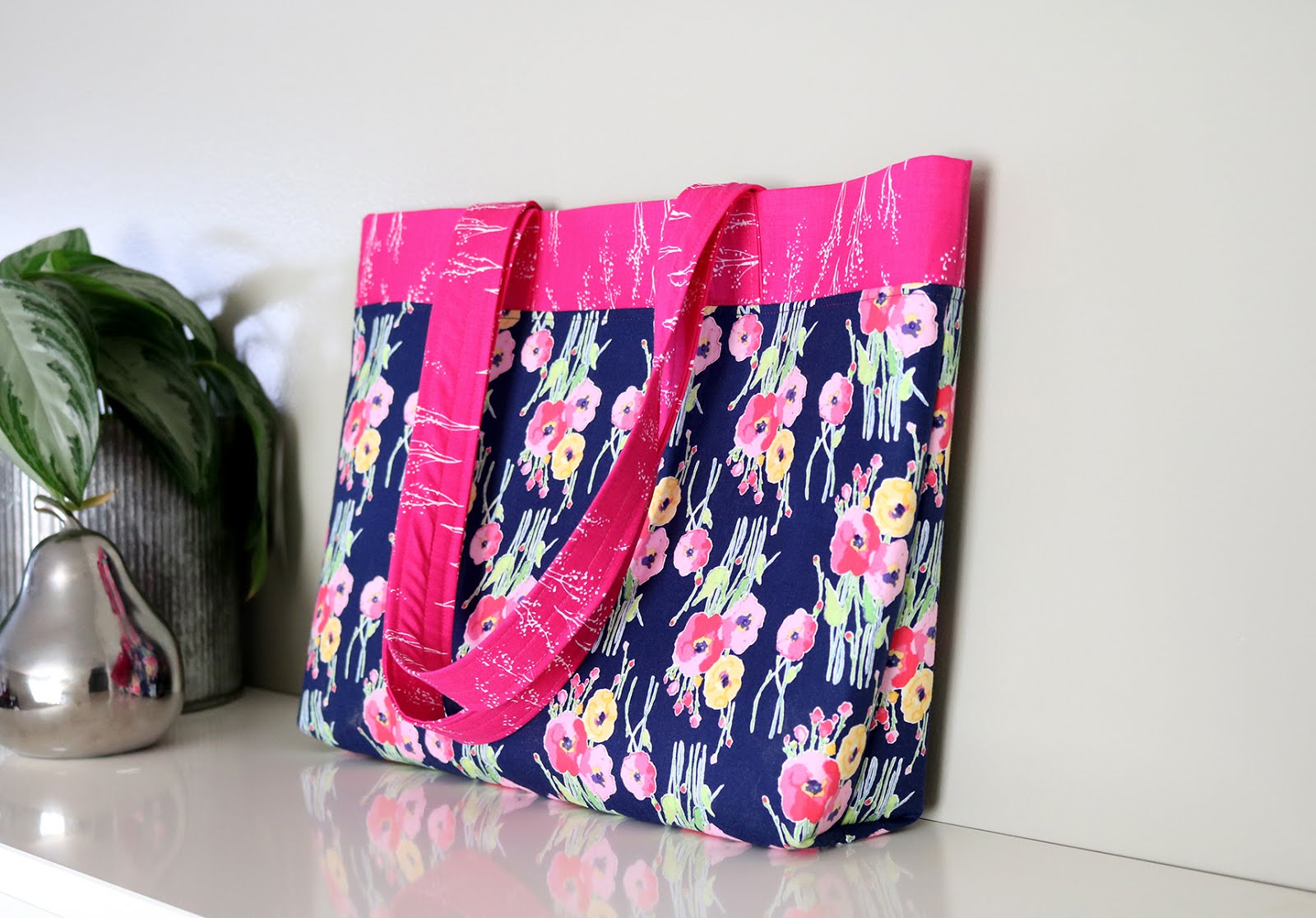 A Bright Corner A Tote Bag + Fruitful Pleasures Fabric