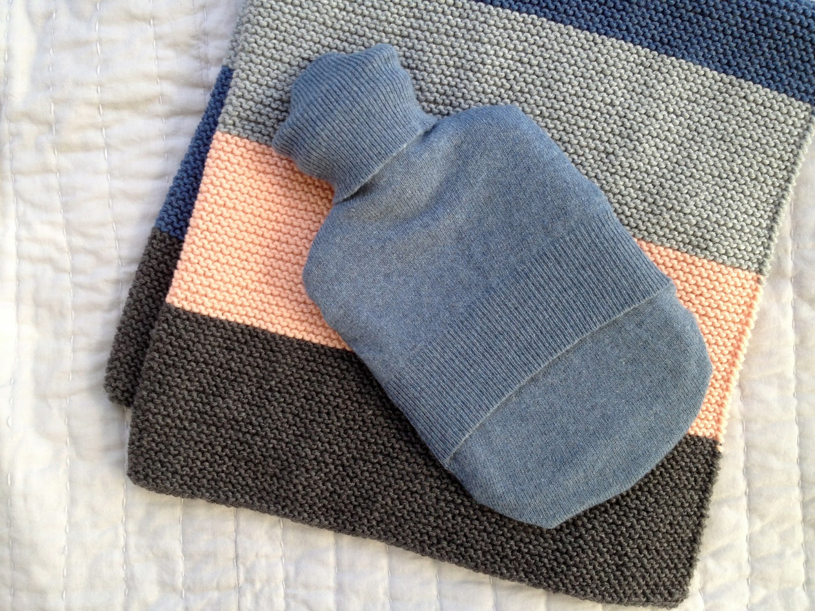 never odd Sew a hot water bottle cover