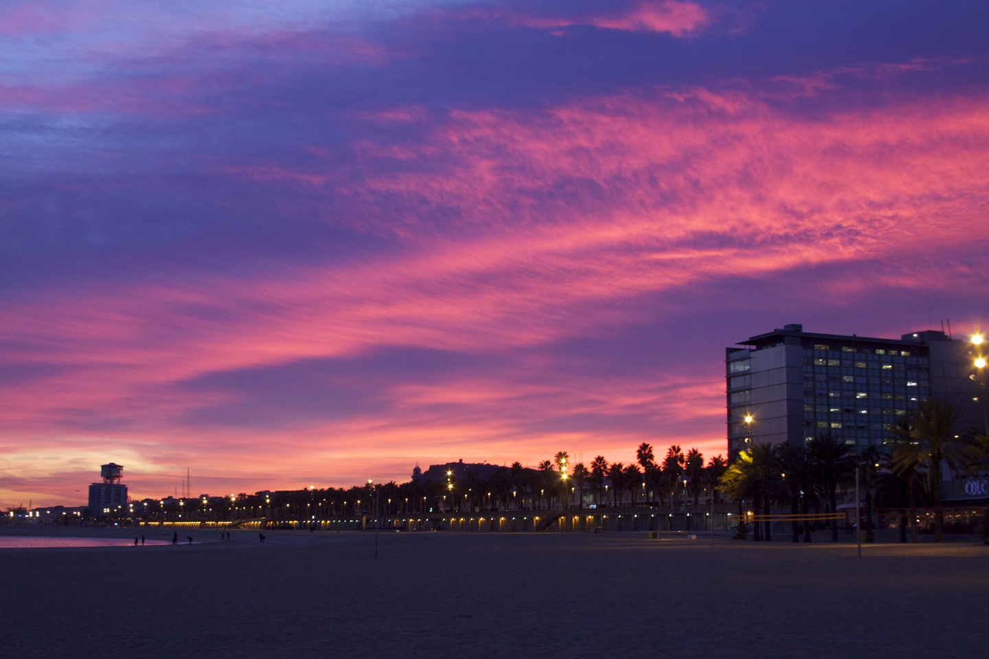 43+ Sunset Barcelona City View Pics