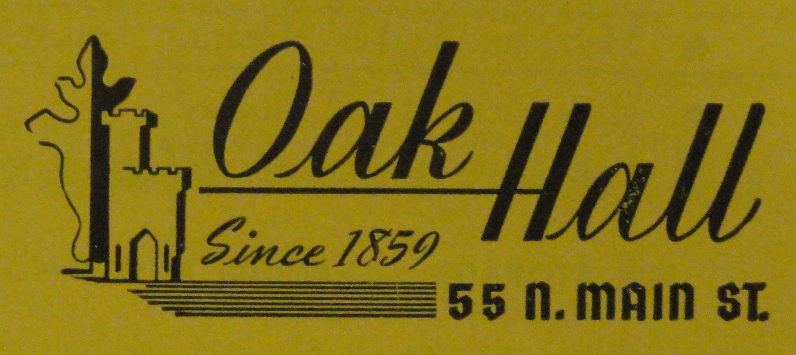 Oak Hall�s old logo Crème de Memph