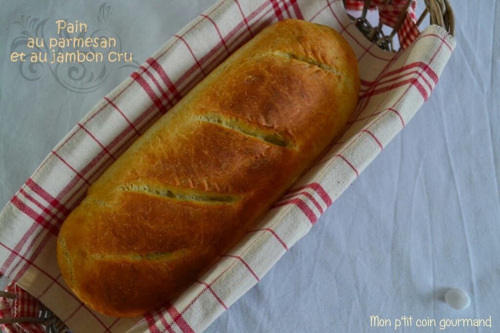Tisser Pâtisser Pain au jambon cru et au parmesan...