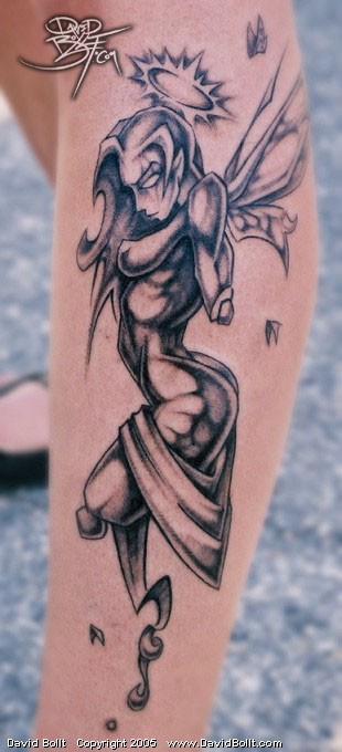 Tattoo on Leg For Girls Fairy Tattoos For Women