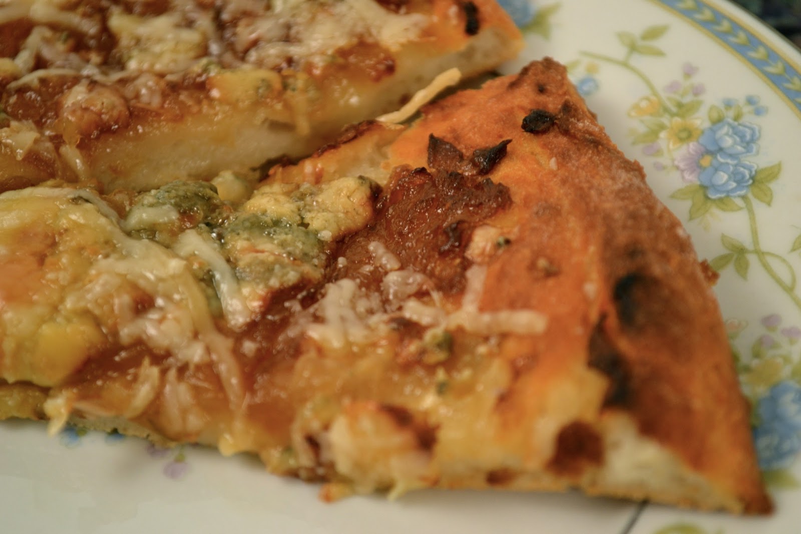 A Taste of Alaska Caramelized Onion and Blue Cheese Flat Bread