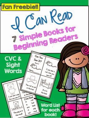 Mrs. Thompson's Treasures : Fan Freebie Time | Kindergarten reading