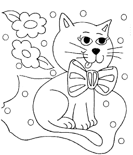 Kitty Cat Coloring Pages