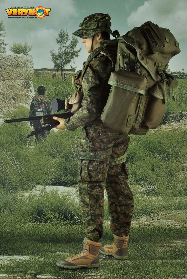 USMC Sniper 1//6 Very Hot Woodland MARPAT Uniform