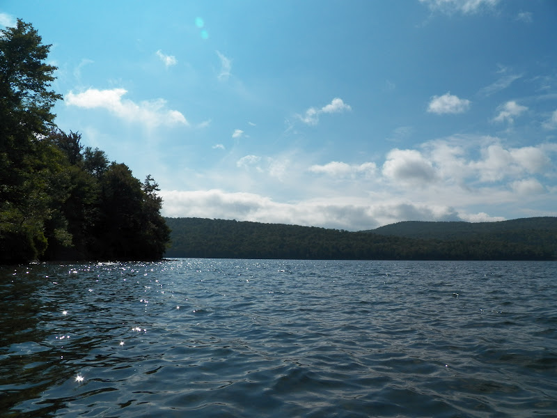 Quiet Kayaking in New York State Limekiln Lake, part one