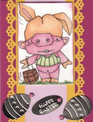 Easter Piggy  Card