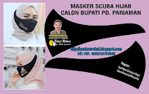 MASKER SCUBA HIJAB Calon BUPATI CAGUB.