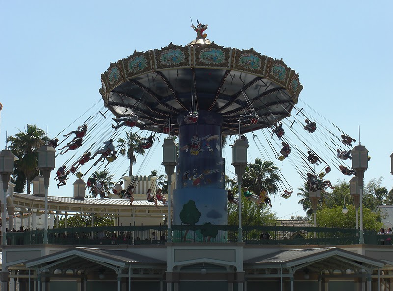Travel Neverland Silly Symphony Swings at Disneyland