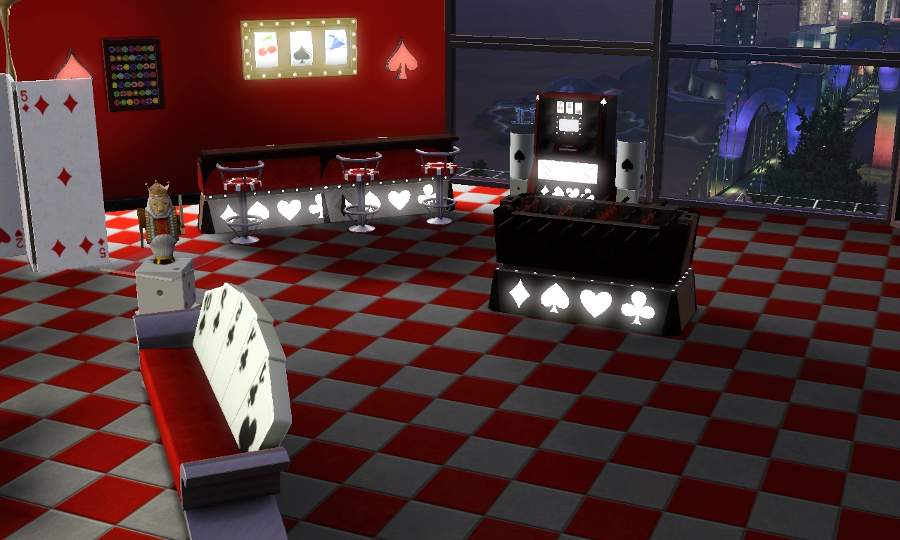 Sims 2 casino objects