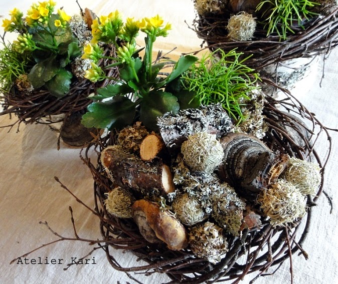 Atelier kari naturdekorasjoner og kranser: giveaway billettdryss ...