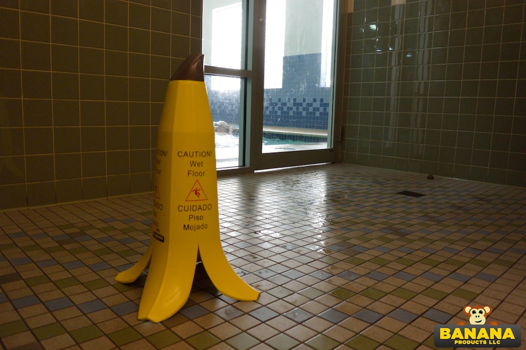 Wet Floor Sign Wet Floor Signs Shaped Like Banana Peels