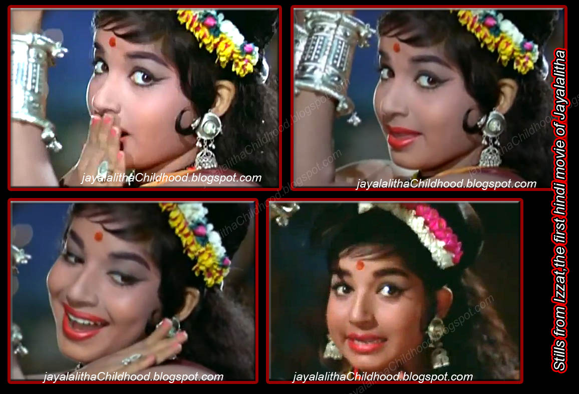 Jayalalitha Childhood Photos: Jayalalitha 1st Hindi Movie Stills