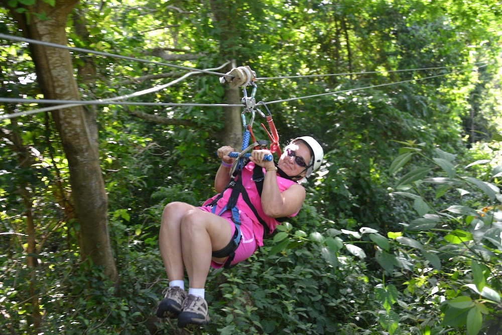Zip Line at Mystic Mountain, Ocho Rios, Jamaica pt 2/2