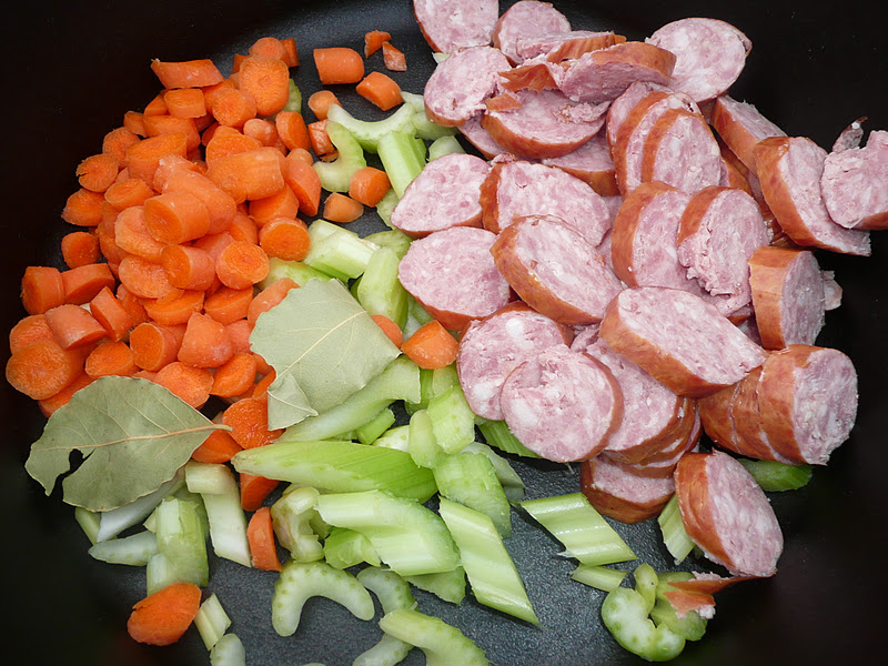 Everyday Dutch Oven Kielbasa Soup