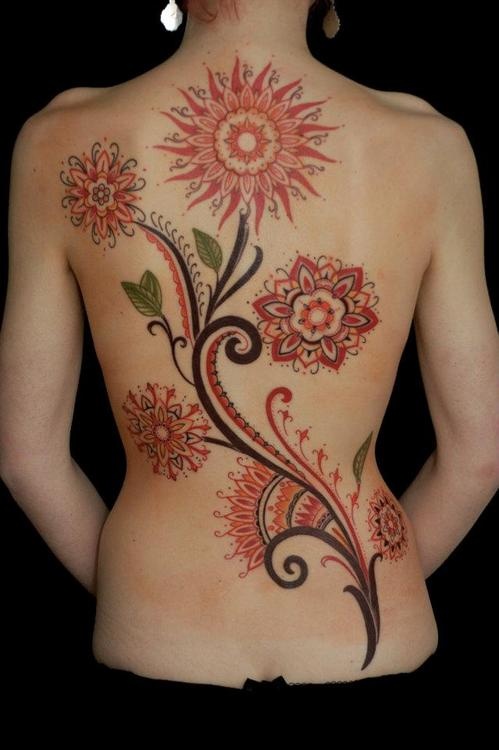 Tattoo Flower Pieces | floral back piece flower female tattoofemale tattoos gallery Tattoo Flower Pieces | floral back piece flower female tattoofemale tattoos gallery