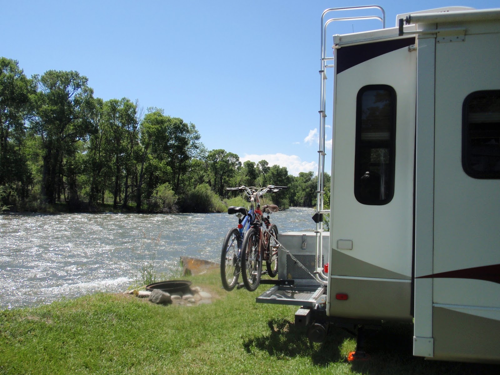 Alaska Dream Trip Spring Creek Campground, Big Timber, Montana