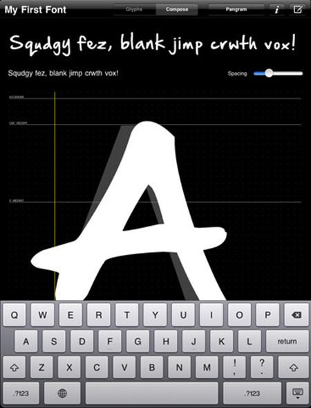 Diseña tus propias tipografías con iFontMaker