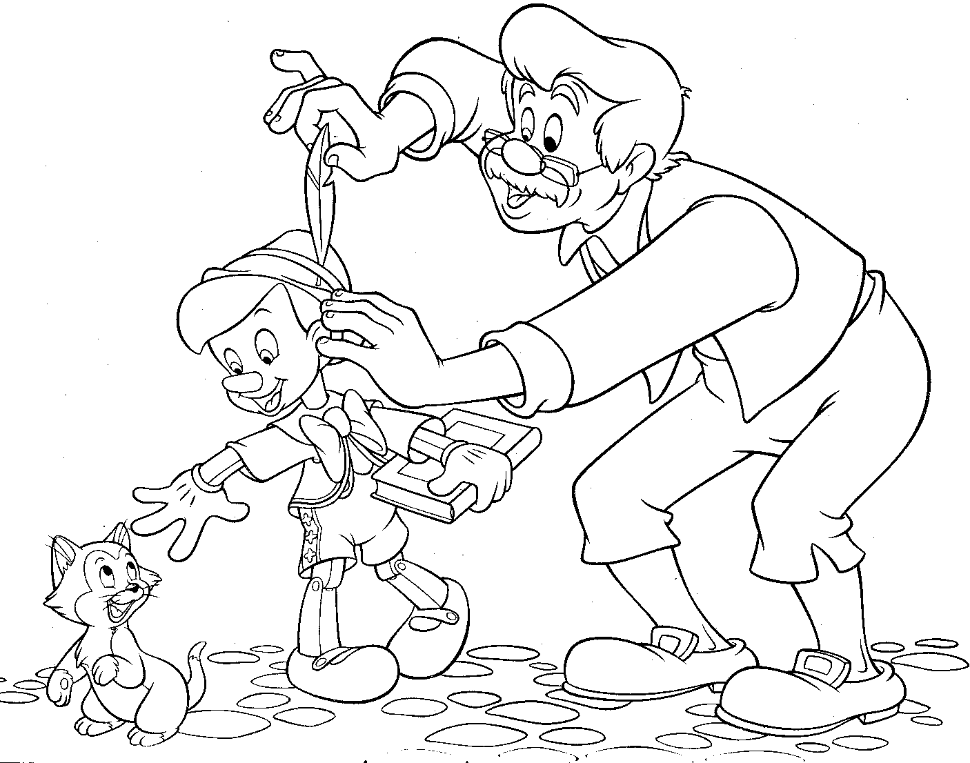 desenhos para colorir desenhos para colorir do pinoquio