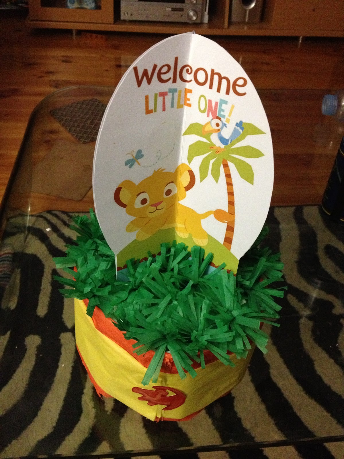 Mummy Jellybean Lion King Baby Shower