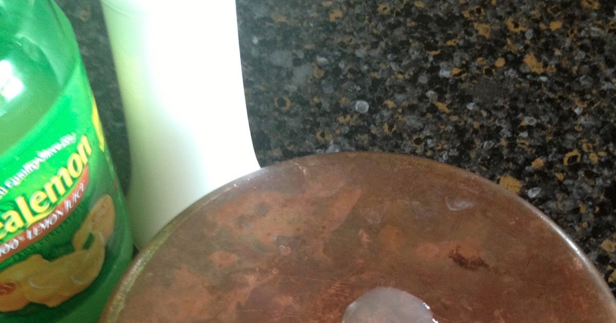 Blessed To Be Homemaking Cleaning the old copper bottom pans