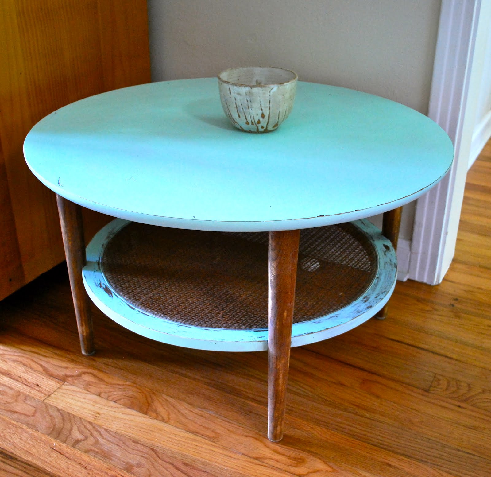 Refurbished coffee table Valley of Elah