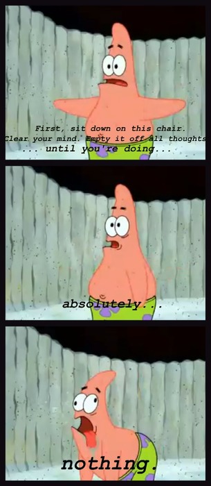 How To Meditate By Patrick Star How To Meditate By Patrick Star