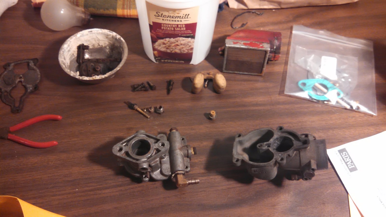 C&C Redwing 30 Atomic 4 Carburetor Rebuild