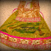 Kundan Work Pythani Silk Pavada